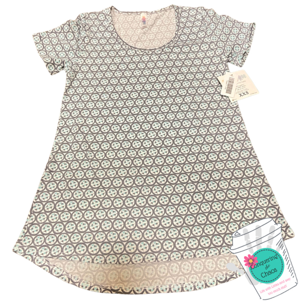 LuLaRoe Classic Tee, XXS, NWT